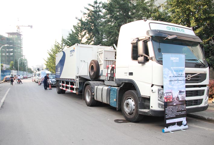 卓越科技展示车辆